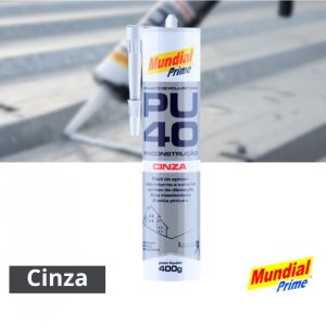 Selante de Poliuretano PU40 400gr Cinza