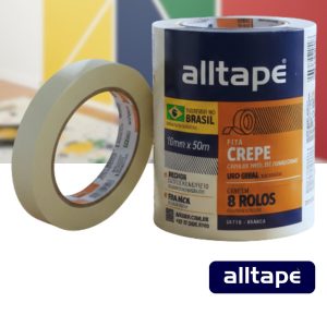 Fita Crepe 18mm x 50 Metros
