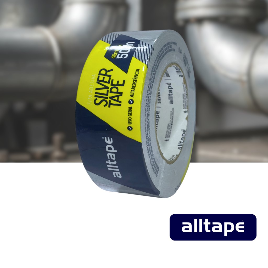 Fita Silver Tape Multiuso 48mm x 50 Metros