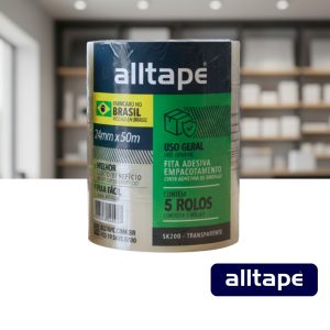 Fita adesiva transparente 24mm x 50 Metros