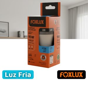 Lâmpada LED Bulbo 15W 6500K Bivolt Branco Frio E27