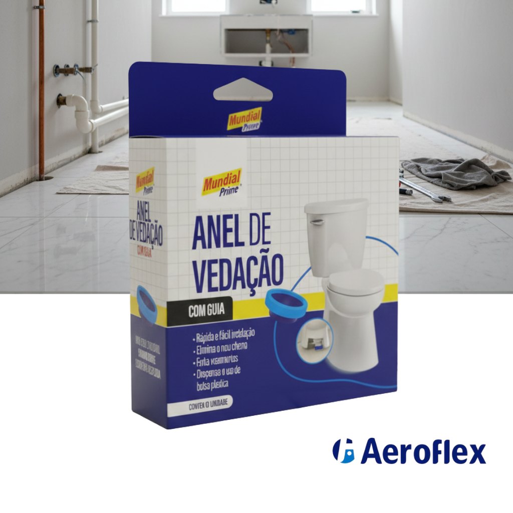 Anel de Vedação Com Guia para Vaso Sanitario